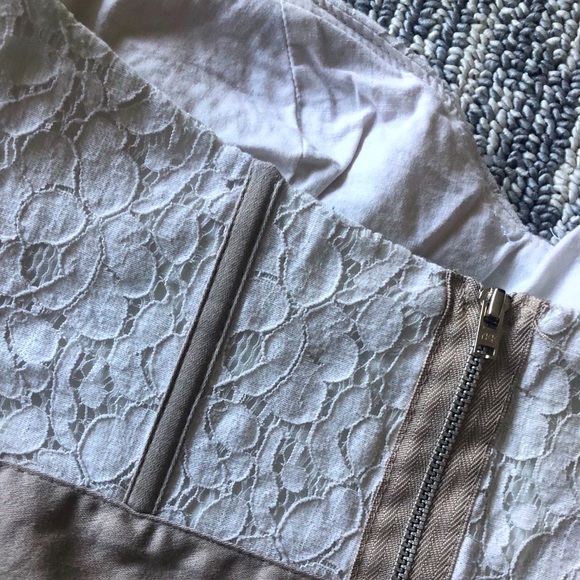 ASOS Chiffon and lace dress size US 4 - Picture 2 of 7